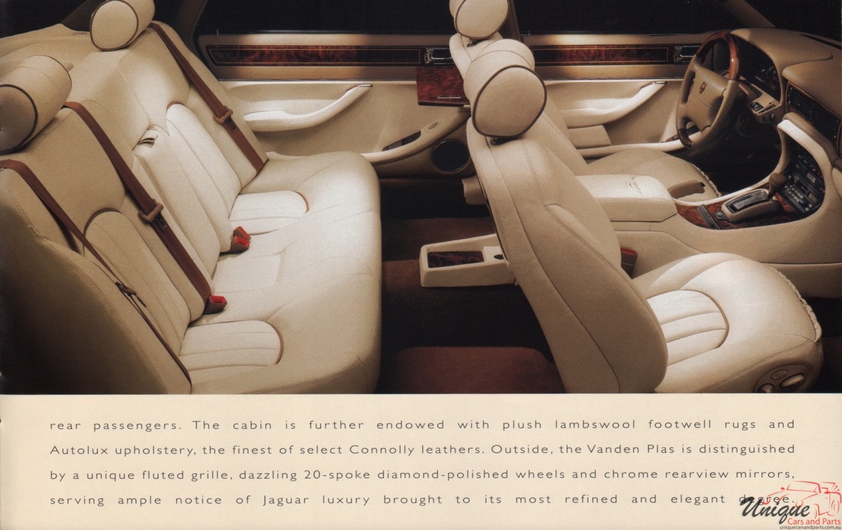 1997 Jaguar Model Lineup Brochure Page 16